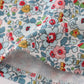 Blue meadow charm lace ruffle pants set