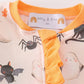 Halloween zip girl romper