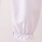 White wreath smocked romper