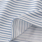 Blue princess embroidery stripe dress
