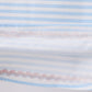 Blue stripe reindeer applique ruffle pants set