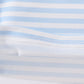 Blue stripe reindeer applique top