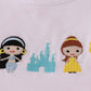 Pink princess embroidery tutu dress