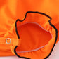 Orange halloween bluey french knot ruffle bubble