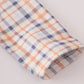 Orange turkey embroidery plaid bloomer set