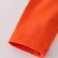 Orange turkey embroidery bubble set