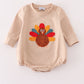 Beige turkey french knot bubble