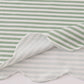 Green turkey french knot stripe pants set