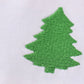 Green christmas tree applique boy pants set
