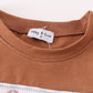 Brown dot smocked western embroidery boy top