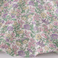 Purple floral print pants set