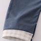 Navy puppy applique romper