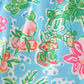 Green floral character applique bloomer set