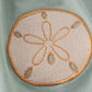 Sage sand dollar embroidery girl set