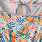 Citrus Bloom print mom dress