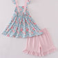 Petal perfection print girl set