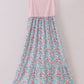 Petal perfection print mom dress