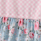 Petal perfection print mom dress