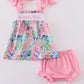 Blossom love MAMA'S GIRL embroidery bloomer set