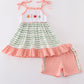 Marine creature embroidery stripe set