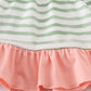 Marine creature embroidery stripe set