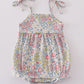 Pastel wildflowers print bubble