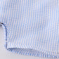Blue cross embroider smocked set