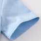 Blue plaid he is risen embroidery  set