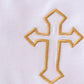 Easter cross embroidery boy bloomer set