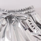 Silver laser shorts