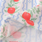 Apple print bow dress