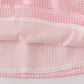 Pink floral smocked dress