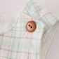 Green plaid sea shell french knot jonjon