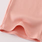 Pink MINI french knot pants set