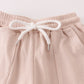 Cream MINI french knot pants set