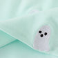 Green ghost embroidery pajamas set