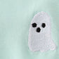 Green ghost embroidery bubble