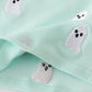 Green ghost embroidery top