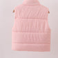 Pink mom&me puffer vest