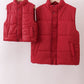 Maroon mom&me puffer vest