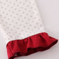 Alabama polka dot elephant french knot ruffle pants set