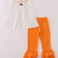 Tennessee applique ruffle pants set