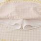 Purple LSU applique bow skorts set