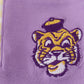 Purple LSU embroidery pants set