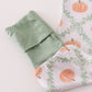 Green pumpkin bamboo romper