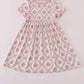 Pink pumpkin bamboo dress