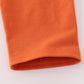 Rust Texas embroidery bow skorts set