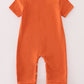 Rust Texas embroidery romper