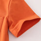 Rust Texas embroidery top