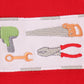 Red toolbox embroidery bubble